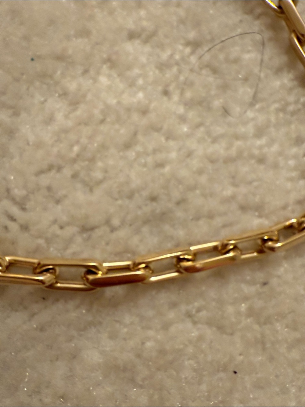 Jenny Bird Art Heart Gold Triple Heart Link Necklace - Picture 3 of 6